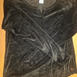 Lucky Brand Midnight Velvet Blouse